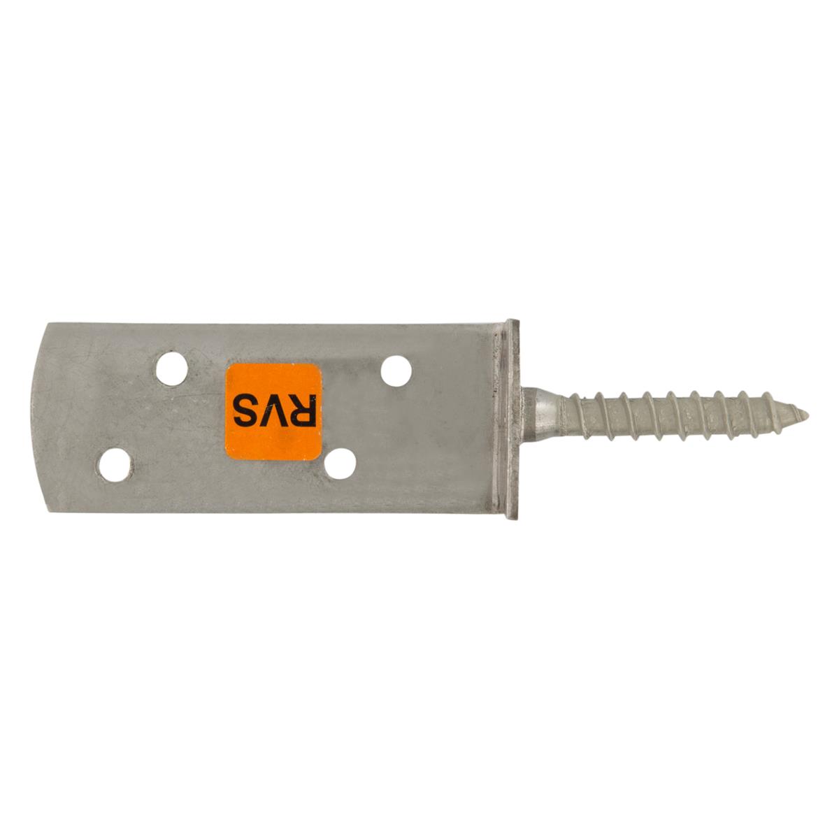 L-beslag/L-steun met schroef verhoogd - RVS (1 stuk) L-beslag/L-steun met schroef verhoogd - RVS (1 stuk)