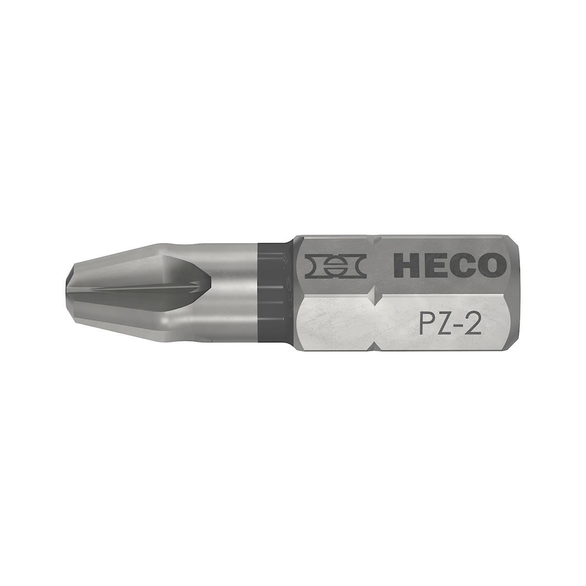Heco - Drive-Bits - Pozidrive 2 - 25mm Blister verpakking 2 stuks