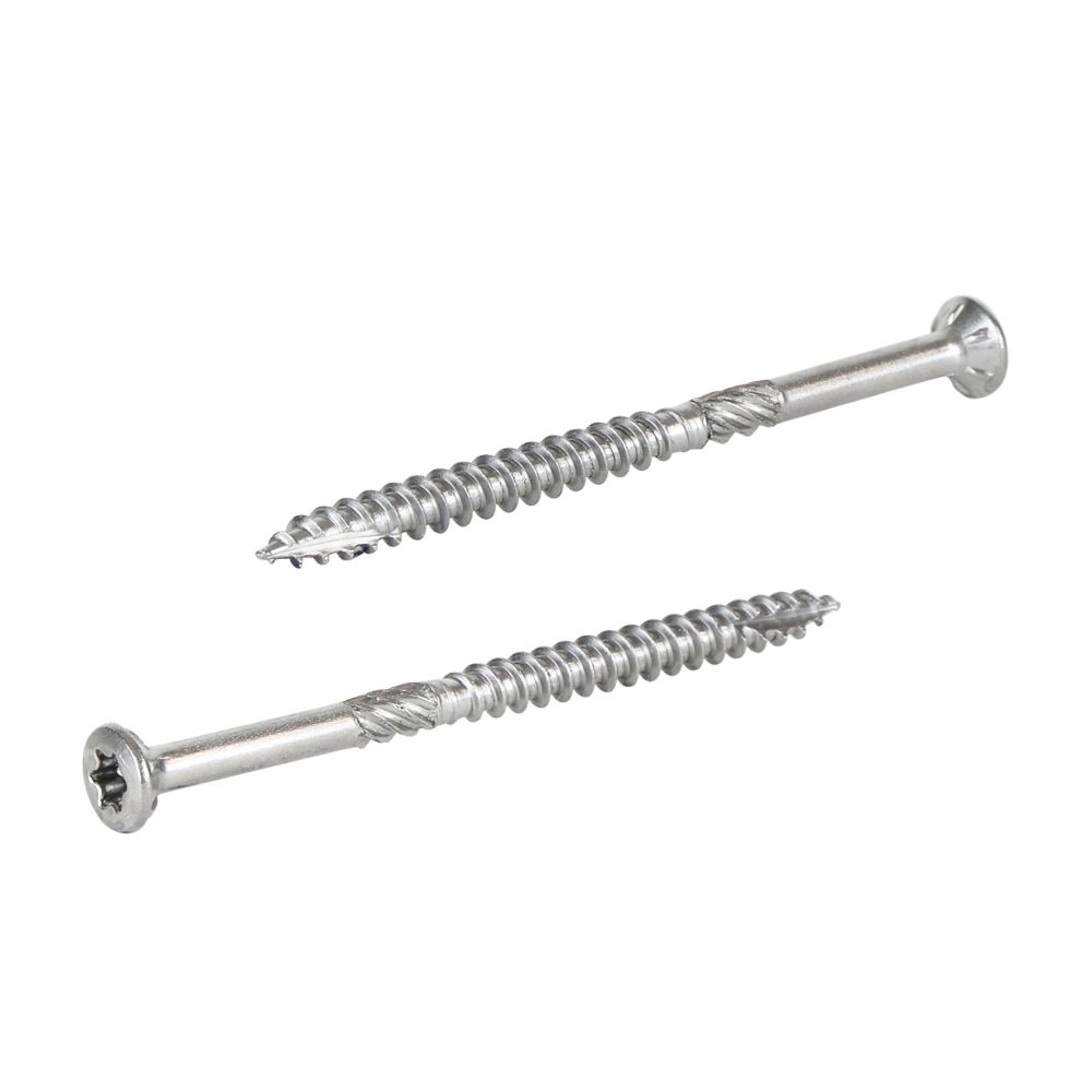 Radix - Vlonder - Tuinhout schroeven - Torx 4,0x60mm - T20 - RVS (2400 stuks) VOLLE DOOS! Radix - Vlonder - Tuinhout schroeven - Torx 4,0x60mm - T20 - RVS (2400 stuks) VOLLE DOOS!