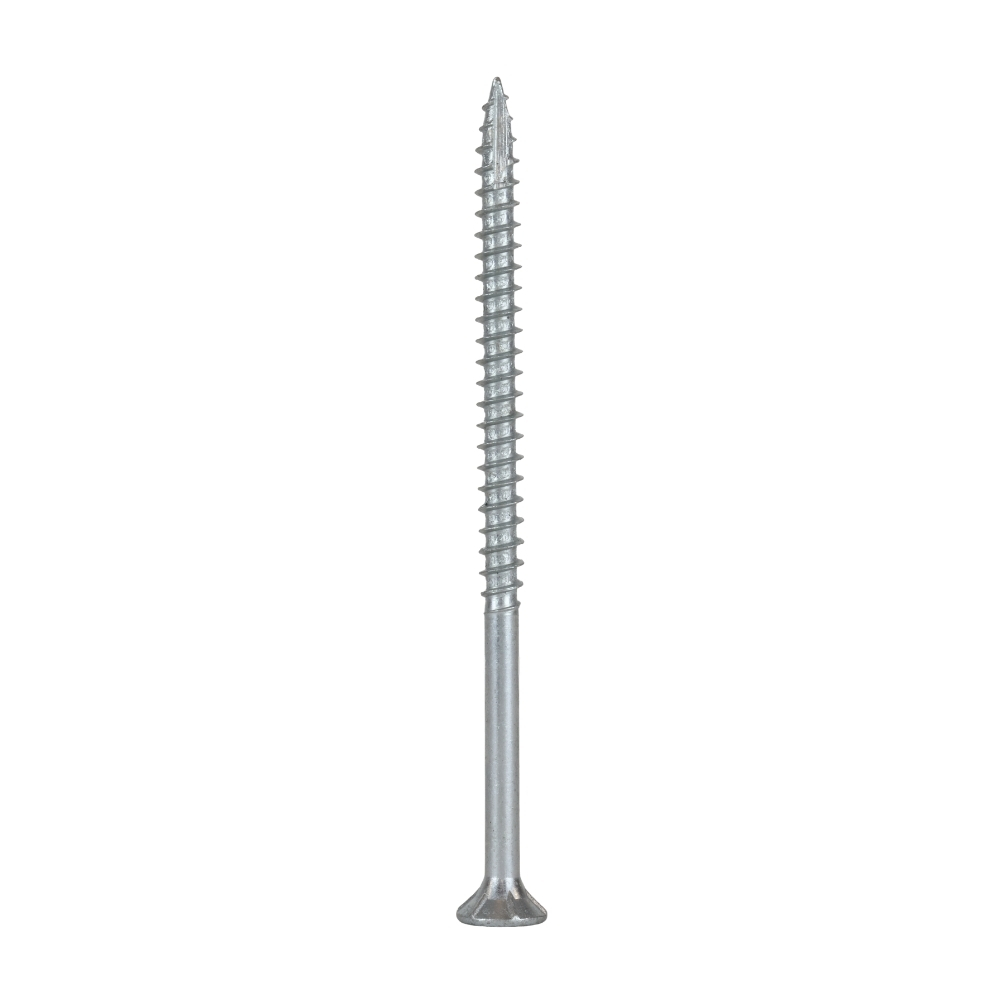 Radix Torx 20 Spaanplaatschroef - Platkop + Snijpunt - 4,5 x 80mm/50 - Verzinkt - Deeldraad (1600 stuks) VOLLE DOOS!