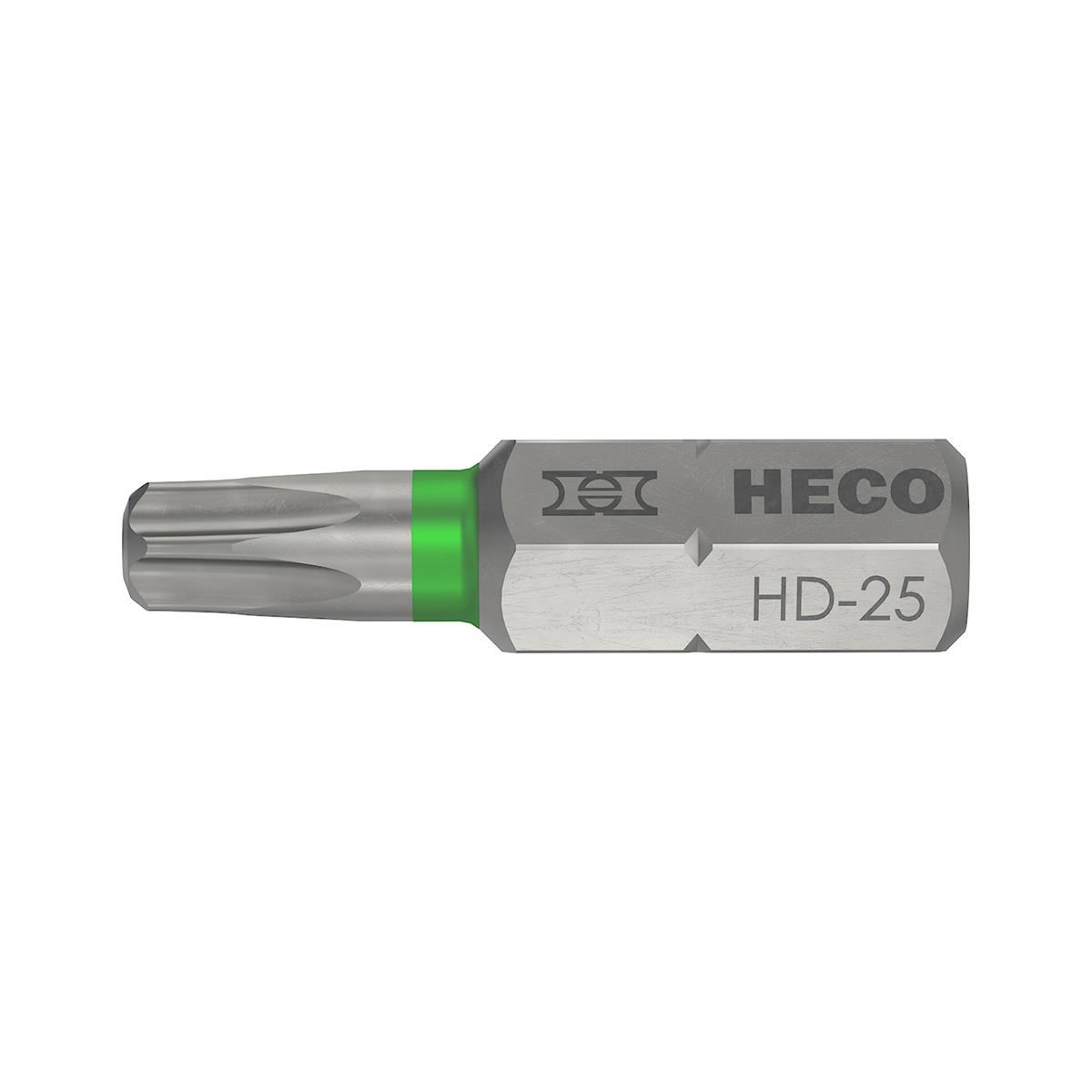 Heco - Drive-Bits - Torx 25 - 25mm Blister verpakking 2 stuks