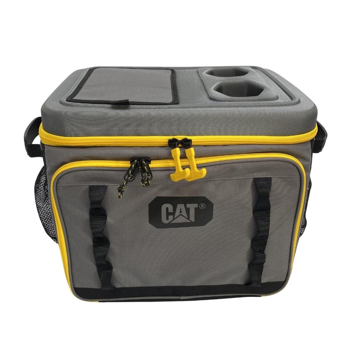 CAT - 50-Can Koeltas - Bekerhouder - Snelvak - Met Flessenopener CAT - 50-Can Koeltas - Bekerhouder - Snelvak - Met Flessenopener