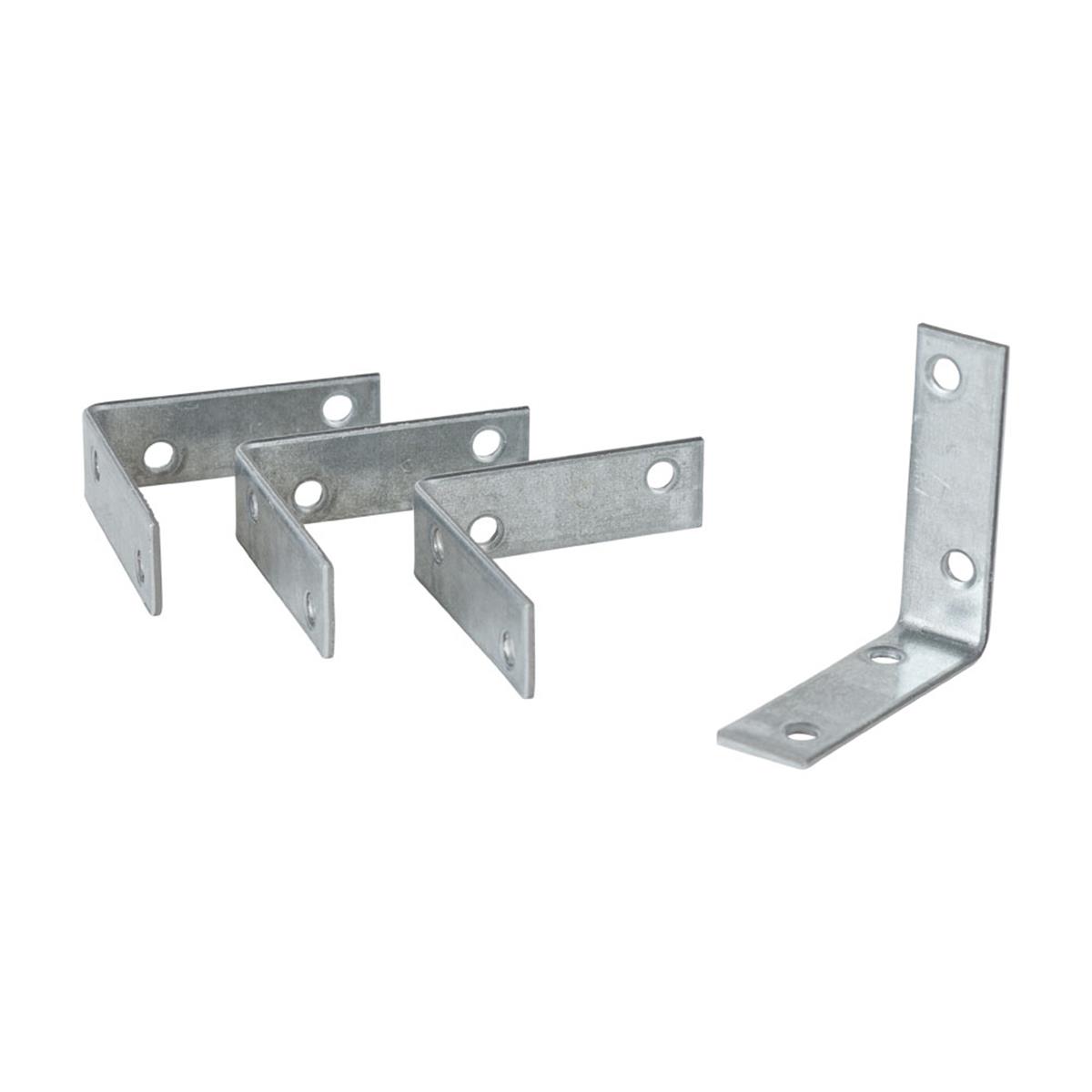 Stoelhoek - 50 mm - Verzinkt (4 stuks) Stoelhoek - 50 mm - Verzinkt (4 stuks)