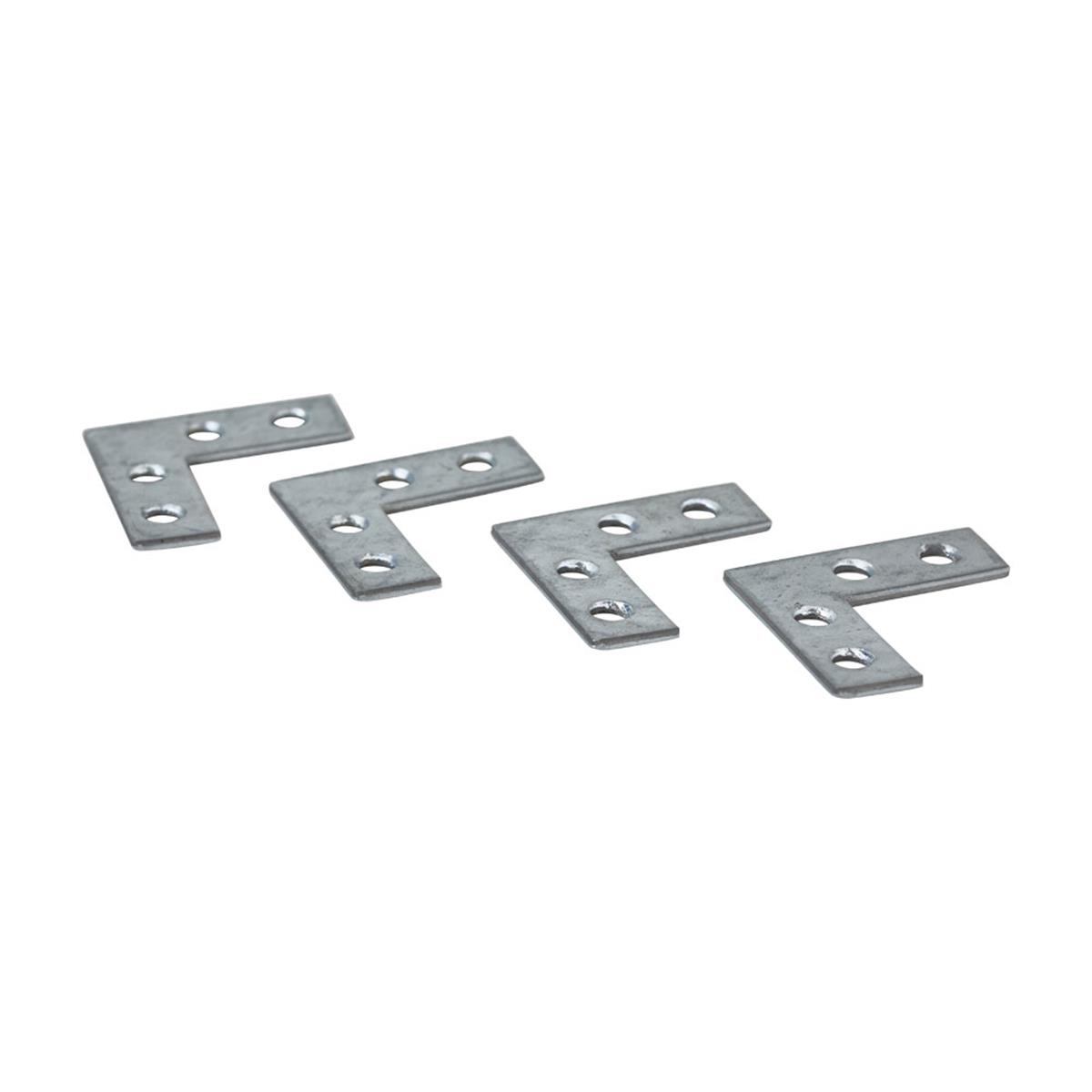 Raamhoeken - 30 mm - Verzinkt (4 stuks)