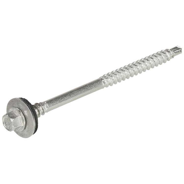 Dak & Gevel - Sandwichpaneelschroef voor hout - BP2 - 7,0/6,5 x 185mm - RVS A2 - Voldraad (20 stuks) Dak & Gevel - Sandwichpaneelschroef voor hout - BP2 - 7,0/6,5 x 185mm - RVS A2 - Voldraad (20 stuks)