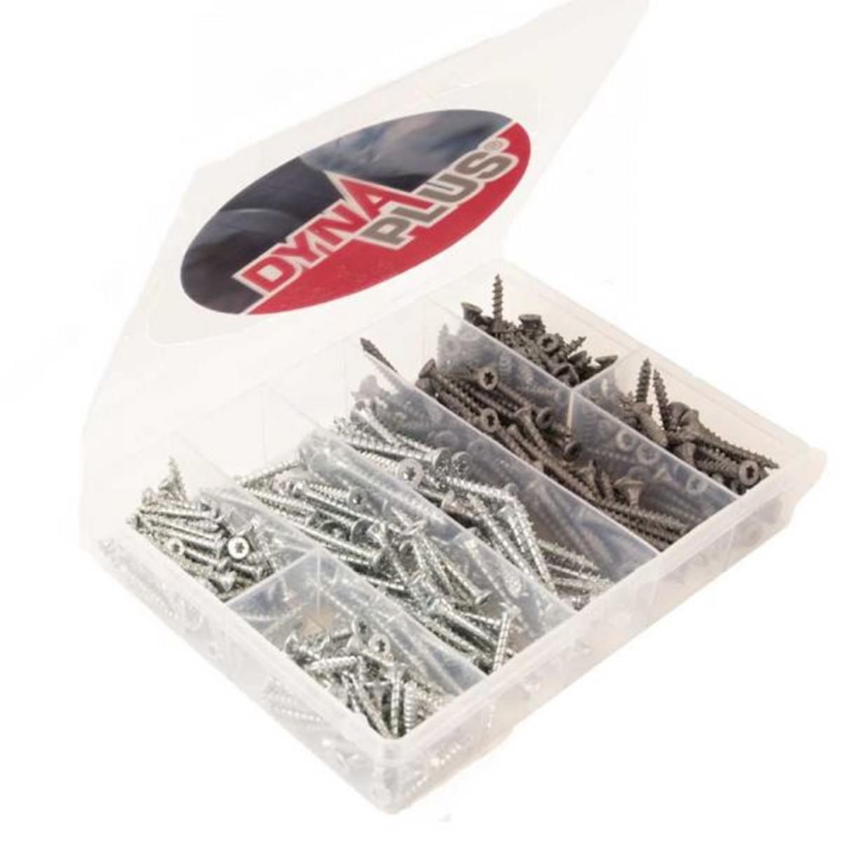 Dynaplus - Organizer - Verzinkt schroeven en AR-Coating schroeven - Torx Dynaplus - Organizer - Verzinkt schroeven en AR-Coating schroeven - Torx