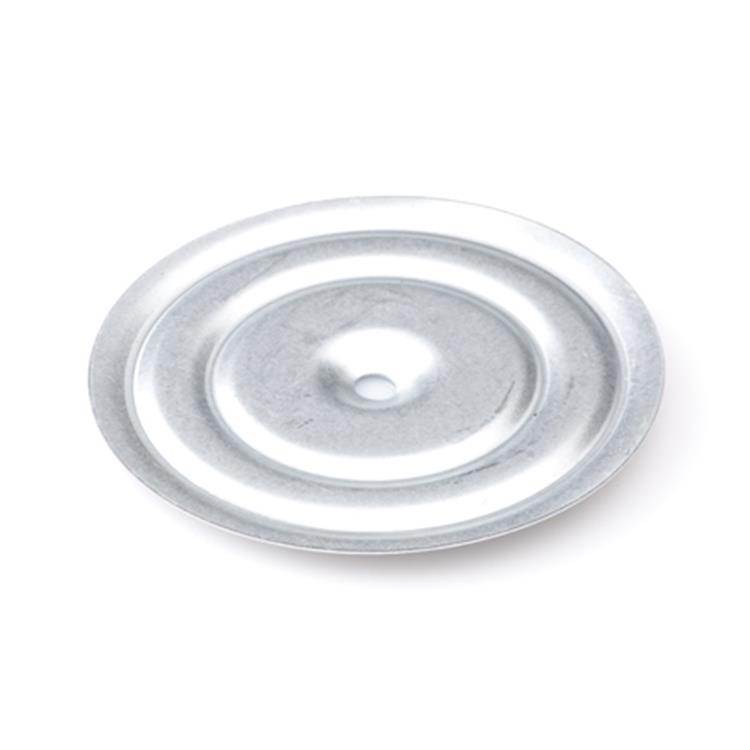 Onderlegplaat tbv isolatieschroeven 70 x 0,5 mm VZ geprofileerd 100 st. Onderlegplaat tbv isolatieschroeven 70 x 0,5 mm VZ geprofileerd 100 st.