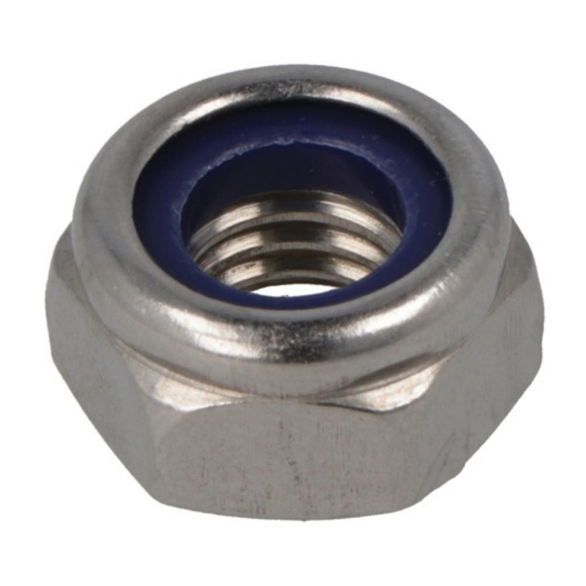 Borgmoer - DIN985 - M5 - RVS (100 stuks)
