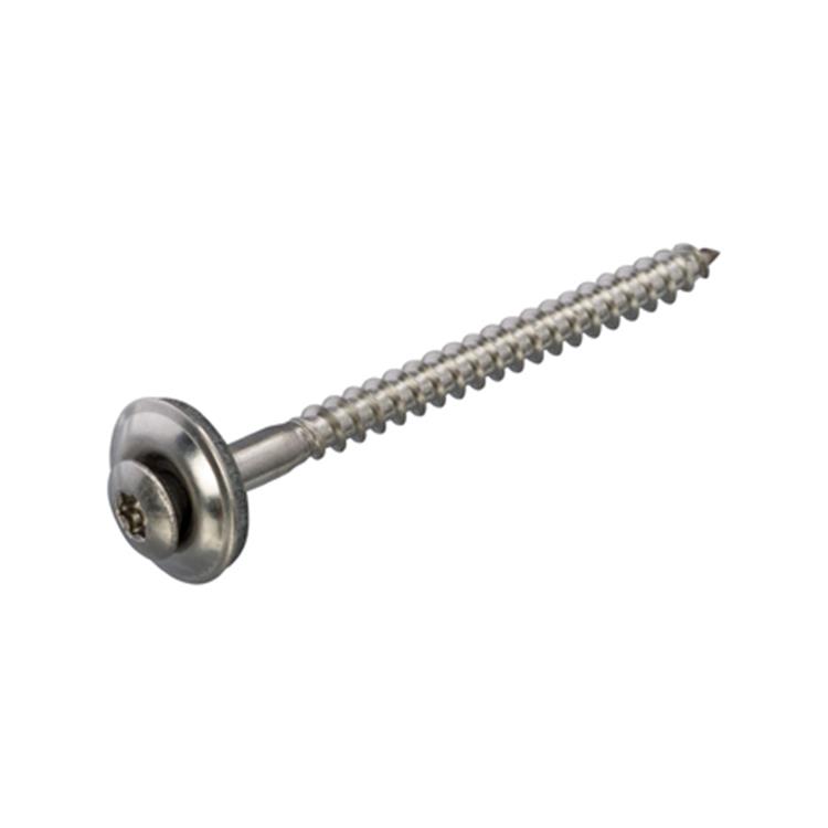Spenglerschroeven - Torx 20 - EPDM-ring - 4,5 x 120mm - RVS - Deeldraad (100 stuks)