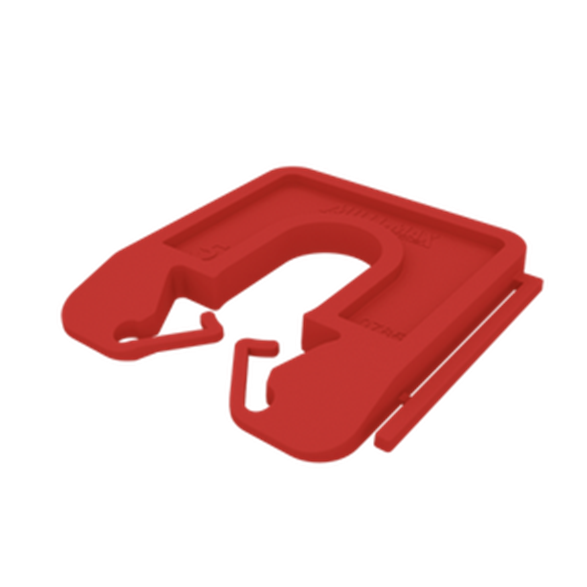 Milli-Max - Uitvulplaatje 5mm - Rood (80 stuks)