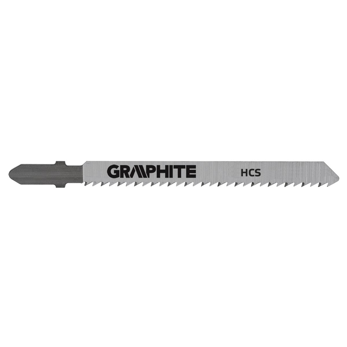 GRAPHITE - Decoupeerzaagbladen - Voor hout/kunststof - Middel (2 stuks)