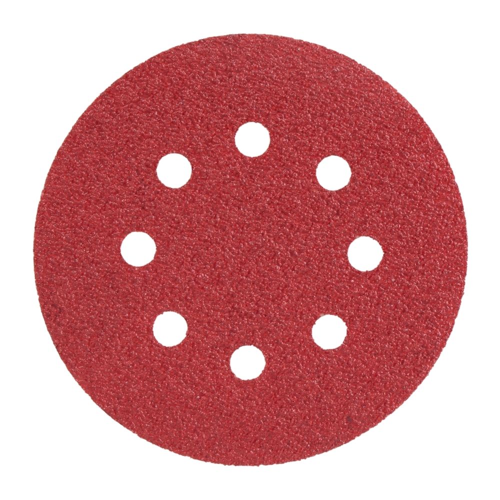 Radix - Schuurschijf - Pro - Klittenband 125 mm - P40 – 8 stofgaten (10 stuks) Radix - Schuurschijf - Pro - Klittenband 125 mm - P40 – 8 stofgaten (10 stuks)