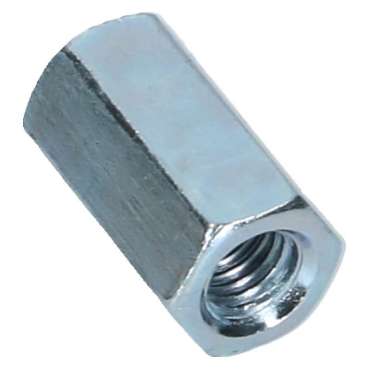 Koppelmoer - M8 - Verzinkt (100 stuks) Koppelmoer - M8 - Verzinkt (100 stuks)