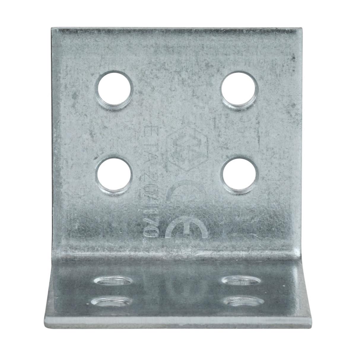 Versterkingshoek - 40 x 40 x 40 mm - Verzinkt Versterkingshoek - 40 x 40 x 40 mm - Verzinkt