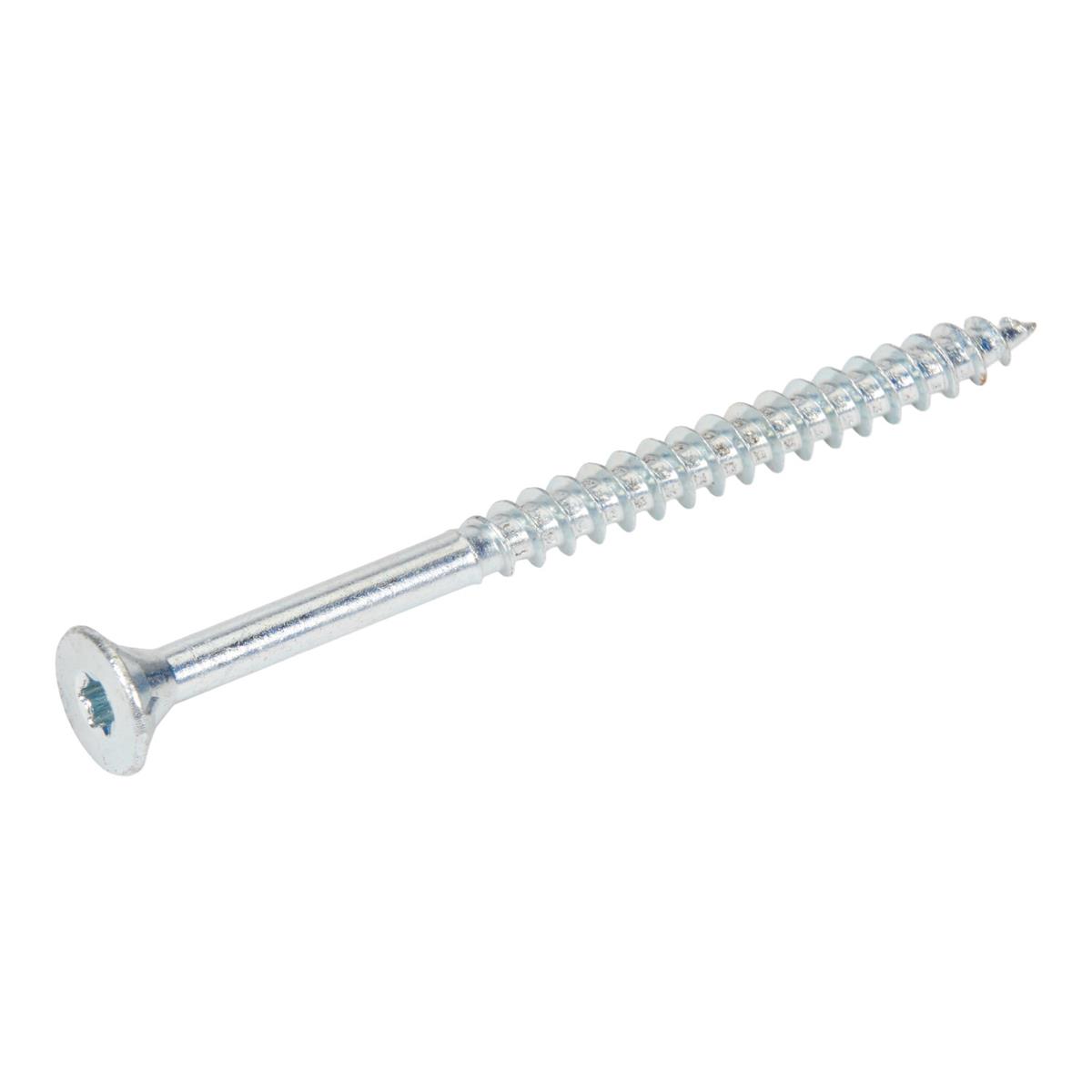 Stark - Torx 20 Spaanplaatschroeven + snijpunt - 5x60mm - Verzinkt - Deeldraad (200 stuks)