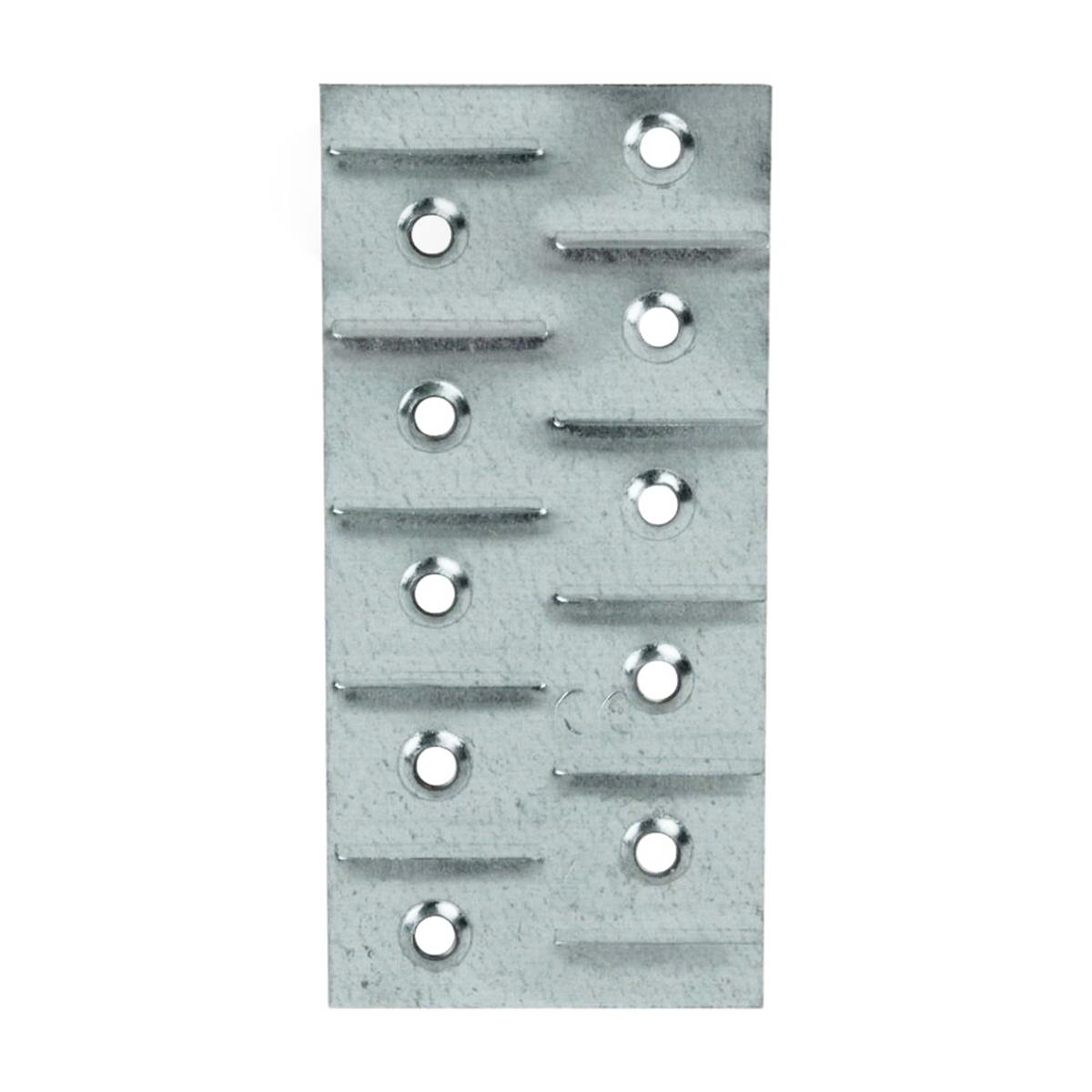 Spijkerplaat - 106 x 50 x 1.25 mm - Verzinkt Spijkerplaat - 106 x 50 x 1.25 mm - Verzinkt