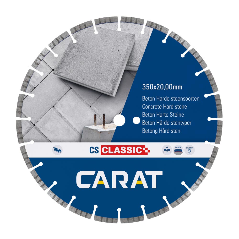 Carat - Diamantzaagblad - Doorslijper voor beton - Ø300 - Asgat 20.00mm