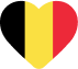 Belgium heart